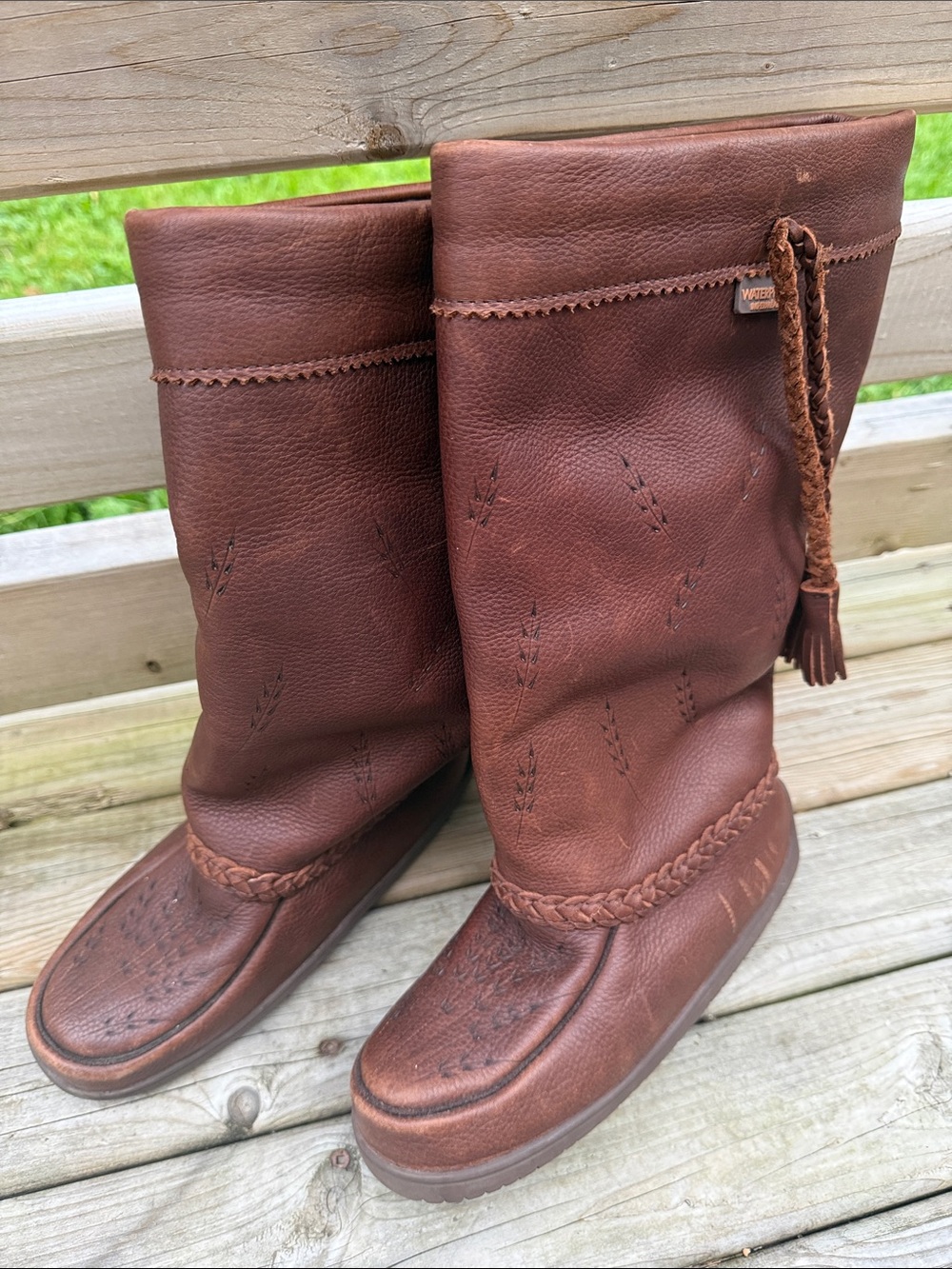 Manitoba Mukluks Leather Waterproof Boots Winter